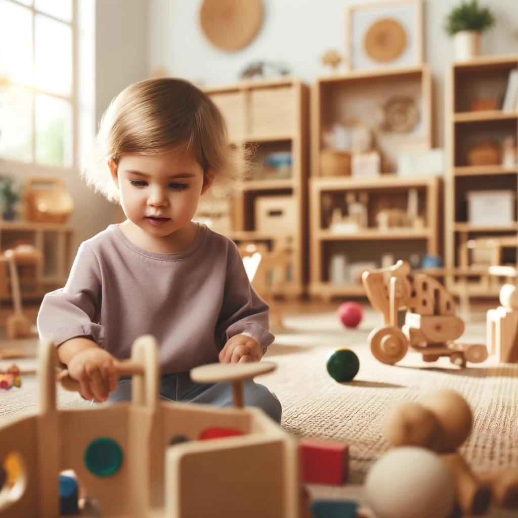 Montessori-Spiele ab 24 Monate